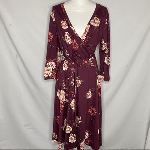 Wren and ivory floral dress